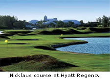 Nicklaus course at Hyatt Regency